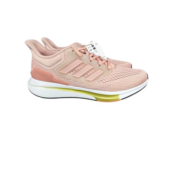 Adidas EQ21 Run Womens Sneakers 8.5 Pink Mesh Running Shoes - Picture 5 of 13